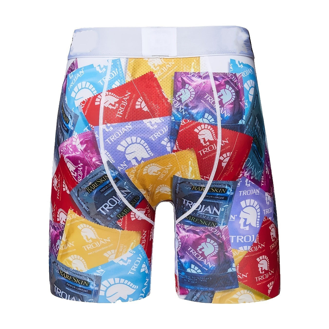 Raffle printed boxer briefs for men