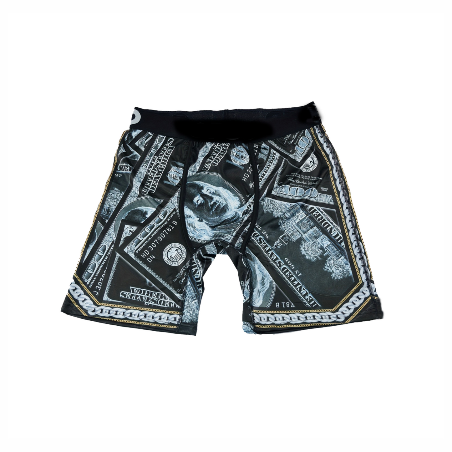 Reverse Color Money Print Men's Underwear