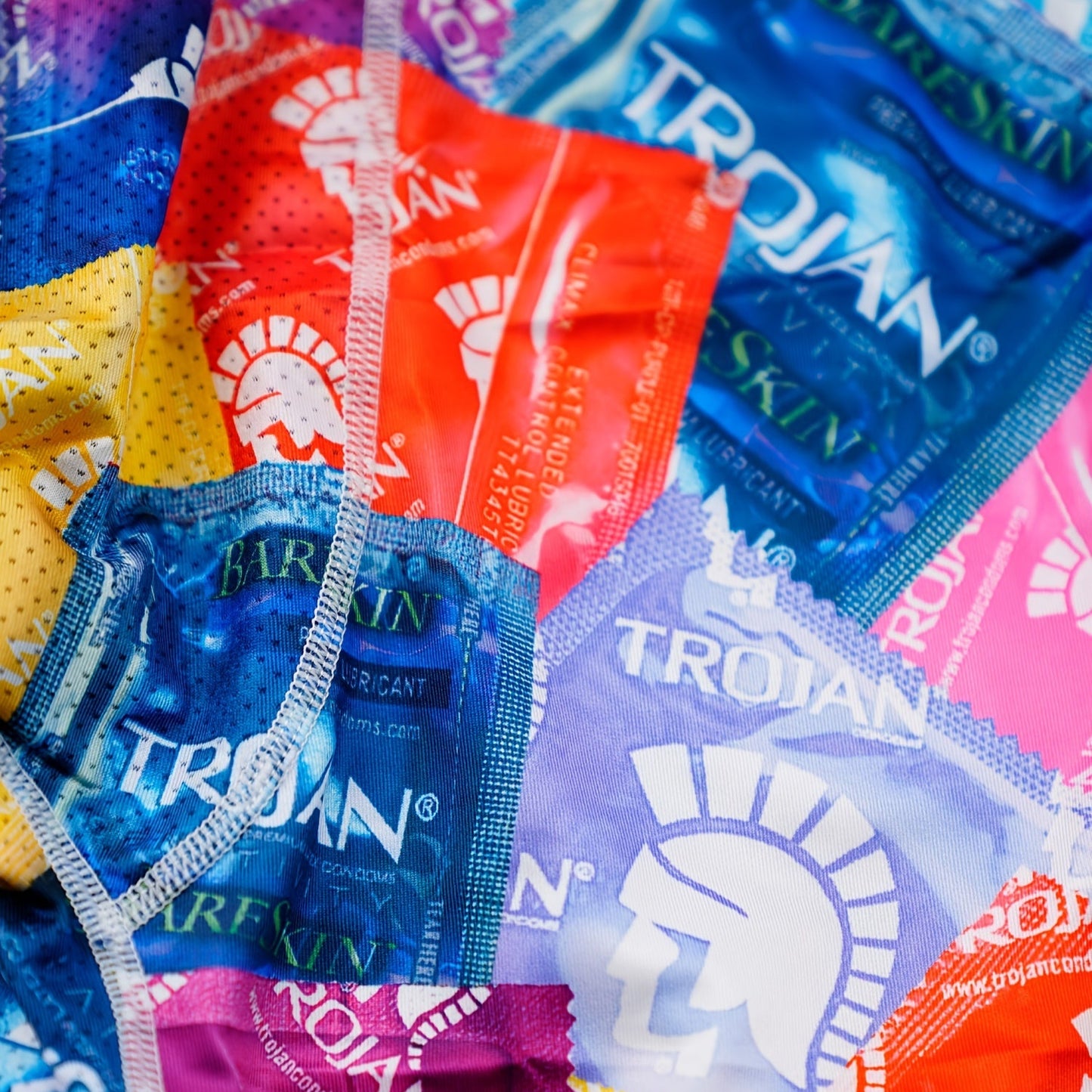Raffle printed boxer briefs for men