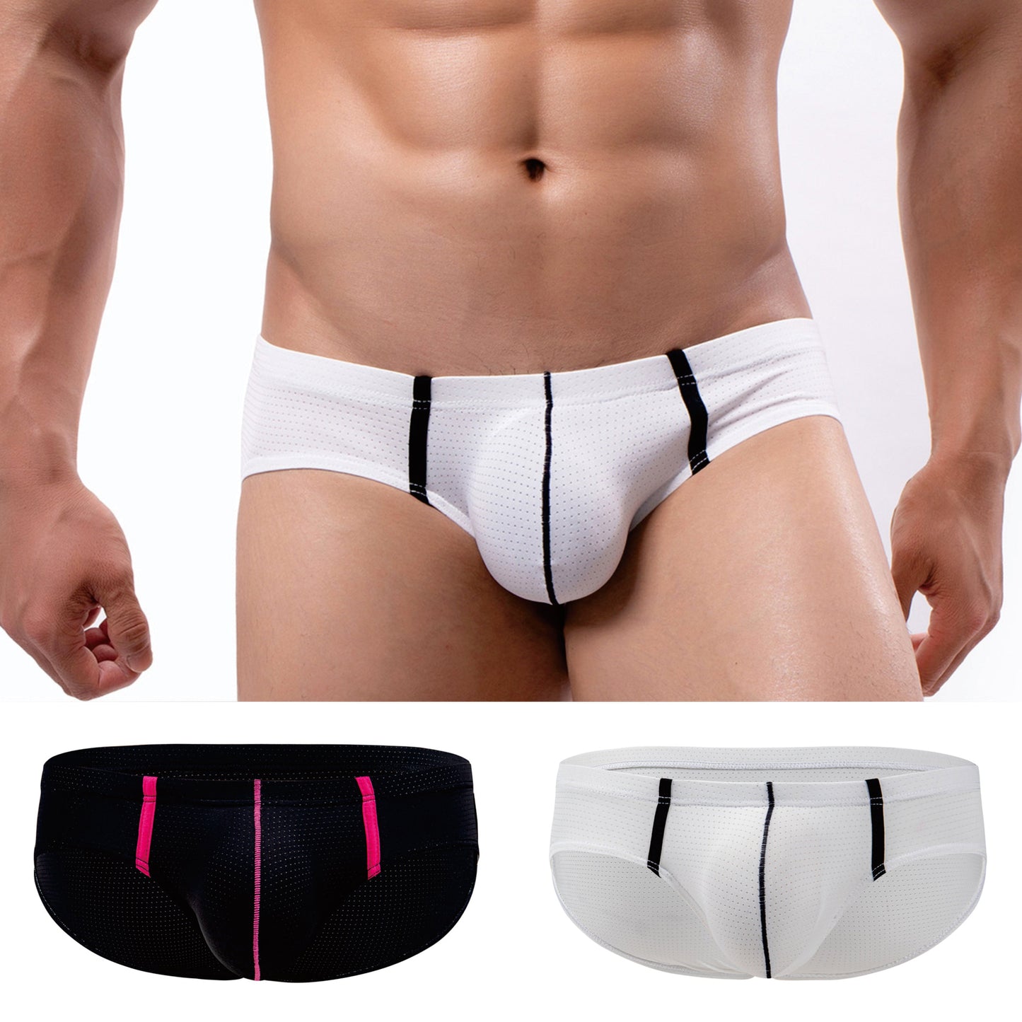 Mesh Triangle Briefs 2-Pack