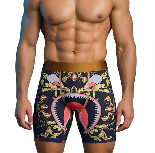 Golden mouth men's underwear