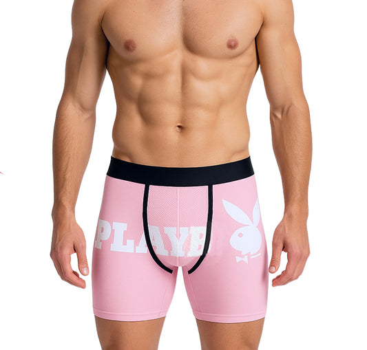Pink printed boxer Underwear for men