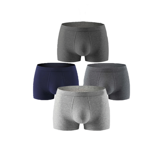 Solid color men's underwear（4pcs/pack）