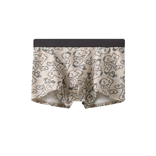 Street love graffiti men's underwear