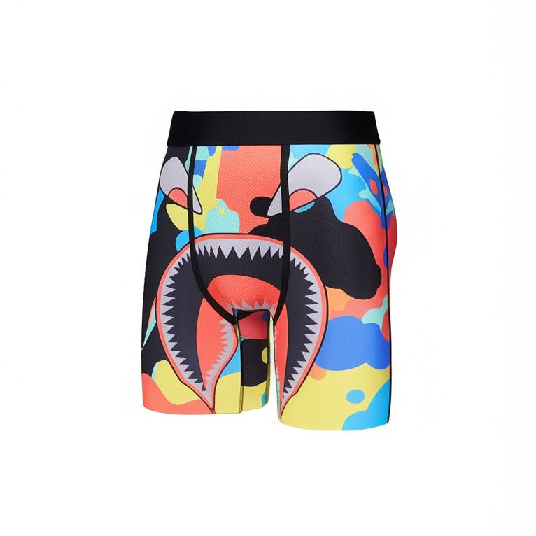 Big Mouth Print Men's Underwear - Bold Statement Style
