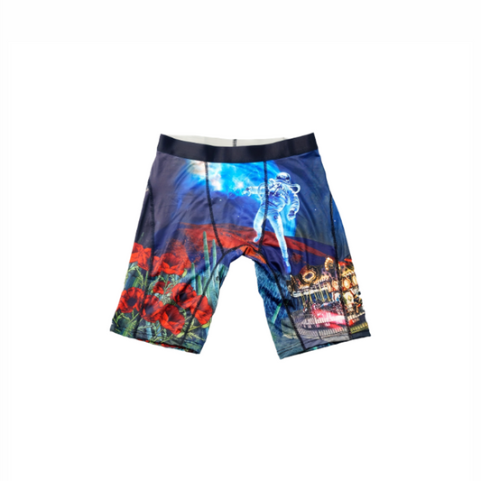 Men's astronaut graffiti print Underwear